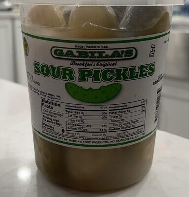 Sour Pickles