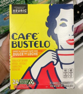 Sweet & Creamy Cafe On Dulce De Leche Flavored Coffee Beverage Mix K-Cup Pods, Sweet & Creamy Cafe On Dulce De Leche