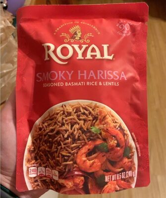 Smoky Harissa Seasoned Basmati Rice & Lentils, Smoky Harissa