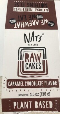 Caramel Chocolate Flavor Raw Cakes, Caramel Chocolate