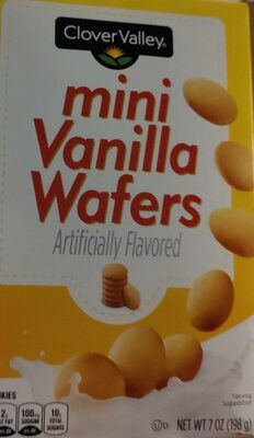 Mini Vanilla Flavored Wafers, Vanilla