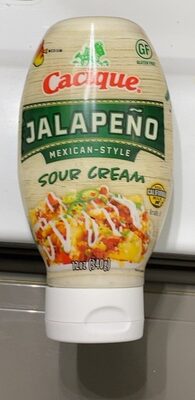 Spicy Jalapeno Mexican Style Sour Cream, Spicy Jalapeno