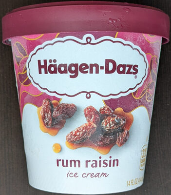Rum Raisin Ice Cream, Rum Raisin