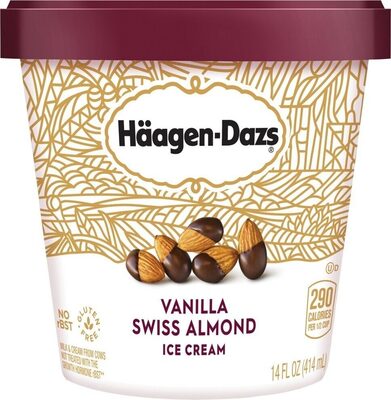 Vanilla Swiss Almond Ice Cream, Vanilla Swiss Almond
