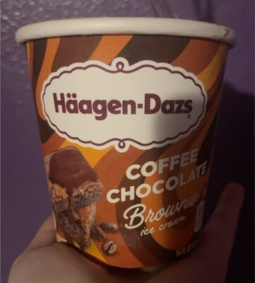 Coffee Chocolate Brownie Ice Cream, Coffee Chocolate Brownie