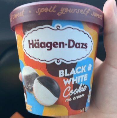 Black & White Cookie Ice Cream, Black & White Cookie