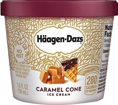 Caramel Cone Ice Cream, Caramel Cone