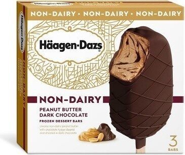 Peanut Butter Chocolate Fudge Frozen Dessert Bars, Peanut Butter Chocolate Fudge