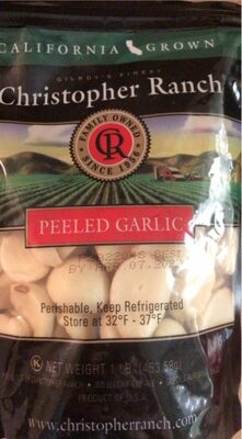 California Heirloom Peeled Garlic