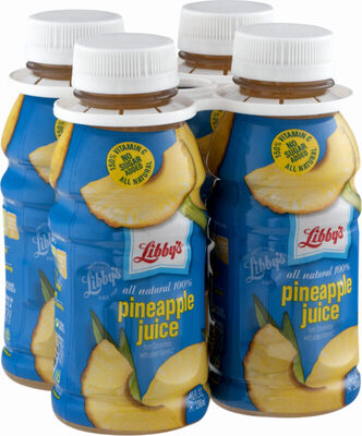 All Natural 100% Pineapple Juice, Pineapple