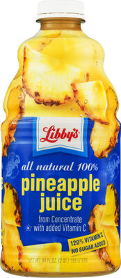 100% Pineapple Juice From Concentrate, Pineapple