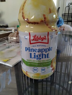 Light Pineapple Juice, Pineapple