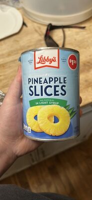 Sliced Pineapple In Light Syrup, Light Syrup