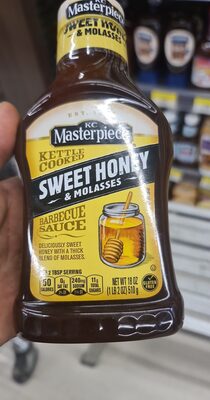 Sweet Honey & Molasses Kettle Cooked Barbecue Sauce, Sweet Honey & Molasses