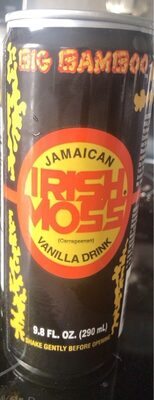 Vanilla Irish Moss Jamaican Drink, Vanilla