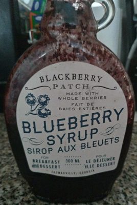 Blueberry Syrup, Blueberry