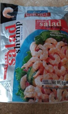 Tail-Off Cooked Salad Shrimp