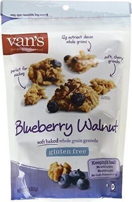 Blueberry Parfait With Vanilla Yogurt And Granola, Blueberry Parfait With Vanilla
