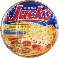 Half Pepperoni, Half Cheese Half & Half Original Thin Pizza, Half Pepperoni, Half Cheese