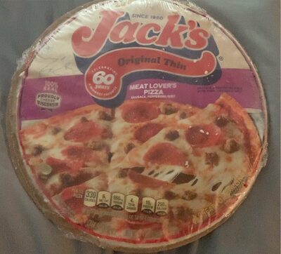 Meat Lover's Sausage, Pepperoni, Beef Original Thin Pizza, Meat Lover's