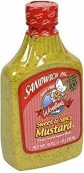 Woeber's, Sandwich Pal, Mustard, Sweet & Spicy, Sweet & Spicy