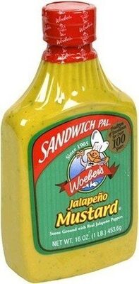 Woeber's, Sandwich Pal, Mustard, Jalapeno, Jalapeno