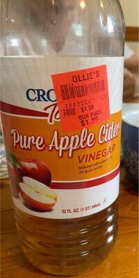 Crowning, Pure Apple Cider Vinegar
