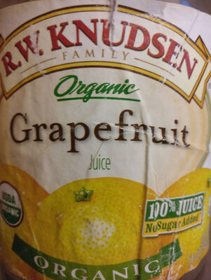 100% Just Grapefruit Premium Organic Grapefruit Juice, Just Grapefruit