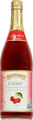 Cherry Sparkling Apple & Cherry Juice Blend From Concentrates, Cherry