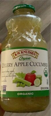 Celery Apple Cucumber Organic Juice Blend, Celery Apple Cucumber