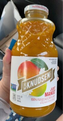 Just Mango 100% Mango Juice From Puree And Juice Concentrate, Just Mango