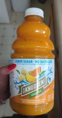Tropical Blend Organic Mango, Banana, Orange, Lemon And Apple Juice Beverage, Tropical Blend