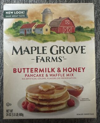 Buttermilk & Honey Pancake & Waffle Mix, Buttermilk; Honey