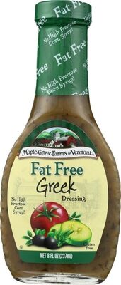 Maple Grove Farms Of Vermont, Fat Free Greek Dressing