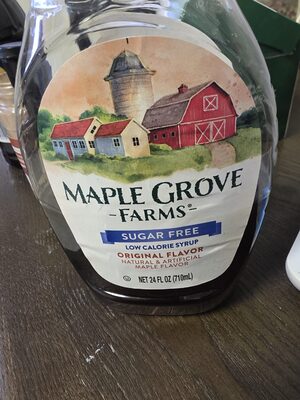Sugar Free Maple Flavor Low Calorie Syrup, Maple