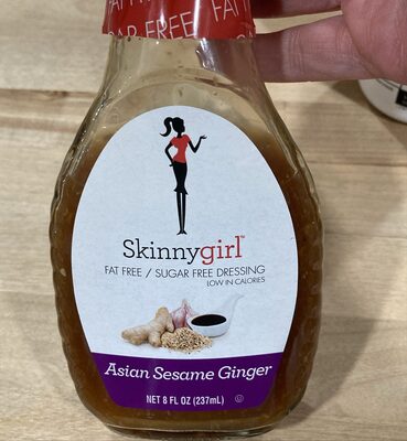 Asian Sesame Ginger Fat Free / Sugar Free Dressing, Asian Sesame Ginger