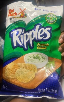 French Onion Flavored Potato Chips, French Onion