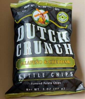 Jalapeno & Cheddar Flavored Kettle Potato Chips, Jalapeno & Cheddar