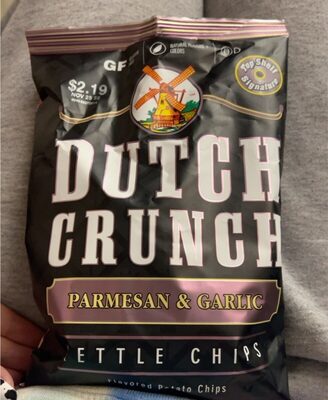 Parmesan & Garlic Flavored Kettle Potato Chips, Parmesan & Garlic
