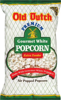 Gourmet White Air Popped Popcorn, Gourmet White