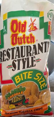 Jalapeno Cheddar Flavored Restaurante Style Premium Tortilla Chips, Jalapeno Cheddar