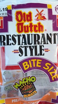 Nacho Bursts Restaurante Style Premium Tortilla Chips, Nacho Bursts