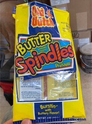Burstin' With Buttery Flavor! Spindled Pretzels, Burstin' With Buttery