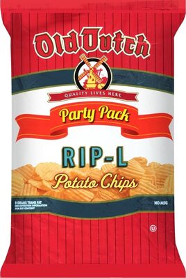 Rip-L Potato Chips Party Pack