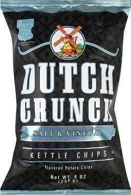 Salt & Vinegar Flavored Kettle Potato Chips, Salt & Vinegar