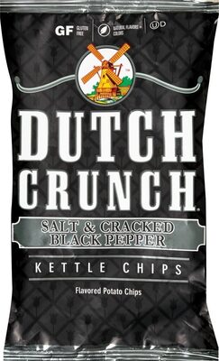 Salt & Cracked Black Pepper Kettle Chips, Salt & Cracked Black Pepper