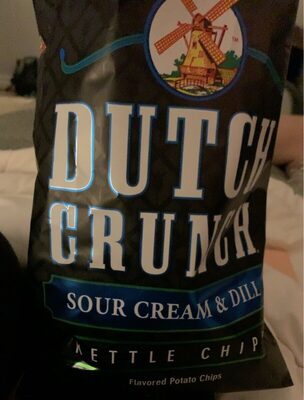 Sour Cream & Dill Flavored Kettle Potato Chips, Sour Cream & Dill