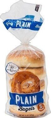 Western Bagel, Plain Bagels