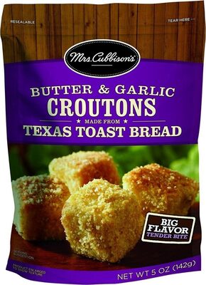 Butter & Garlic Texas Toast Croutons, Butter & Garlic