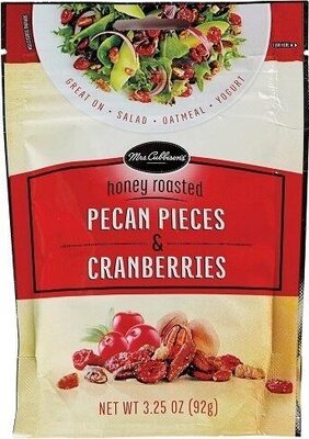 Honey Roasted Pecans & Cranberries, Honey Roasted